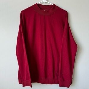 Orchidays Women's Mock turtleneck Long Sleeve‎ Pocket Sweatshirt